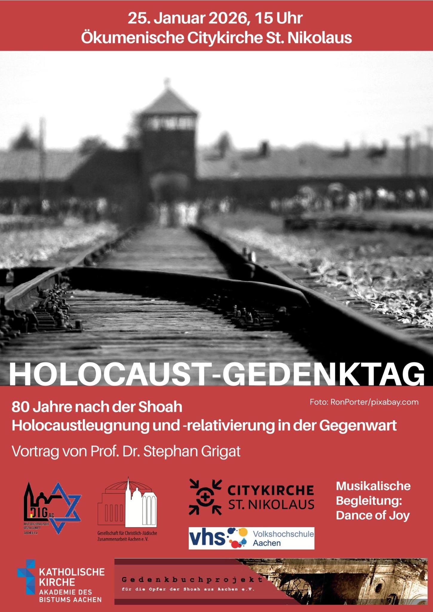 Poster Holocausr Gedenktag 2026